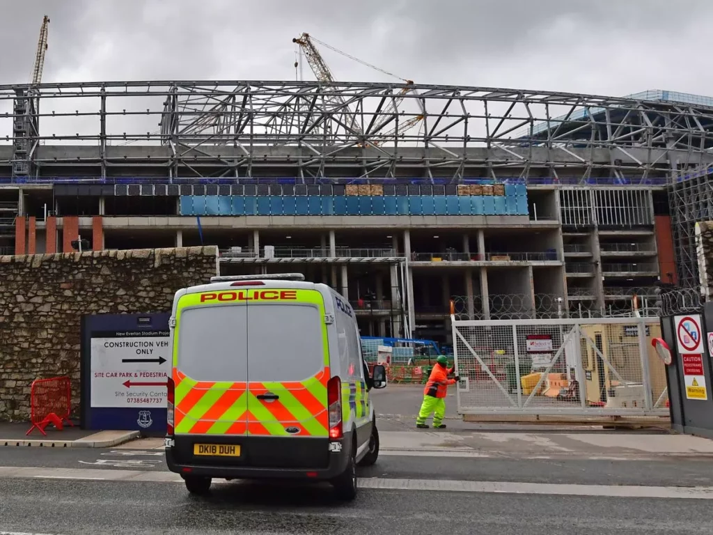 Everton Fan Passes Away During Construction at New Stadium